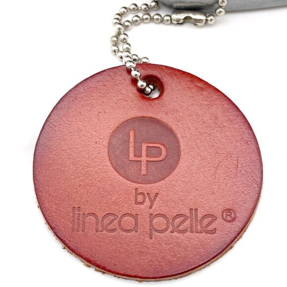 NWT Linea Pelle Brown Genuine Leather Belt Size Small Double Prong Buckle NEW - Picture 10 of 15